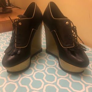 Authentic Versace wedges